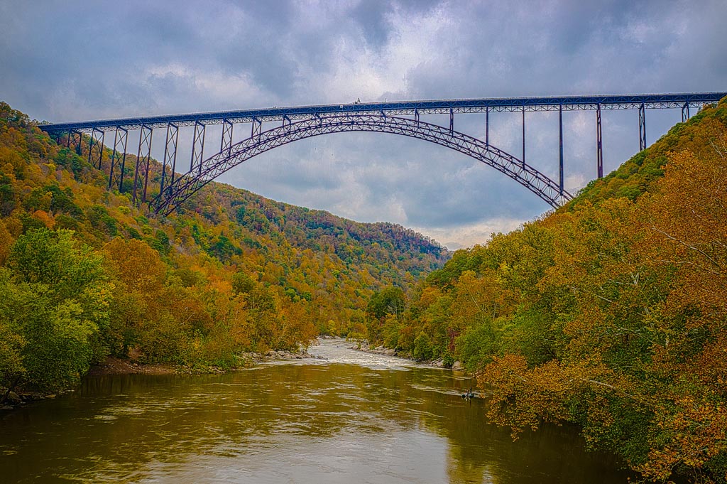 Bridge Day Festival at the New River in West Virginia