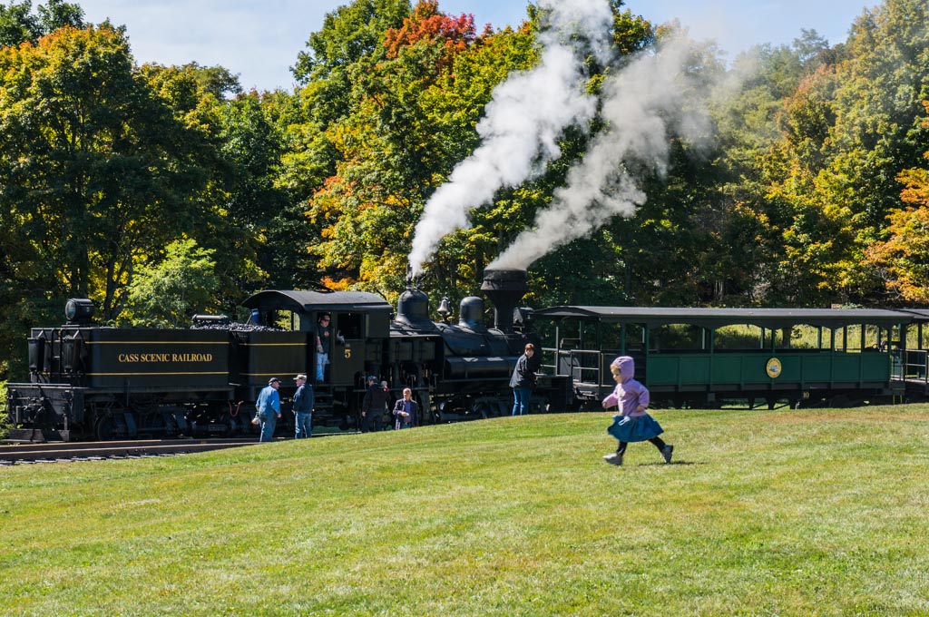 Riding The Log Train With The Cass Scenic Railroad In West